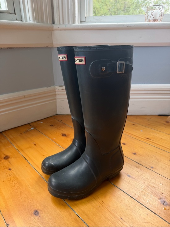 Hunter Shoes - Women’s Navy Hunter Rainboots